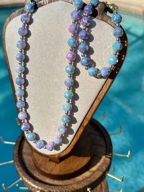 Moroccan Nights Necklace and Bracelet Set - Magic Sunset